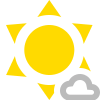 82&deg; F, Mostly Clear