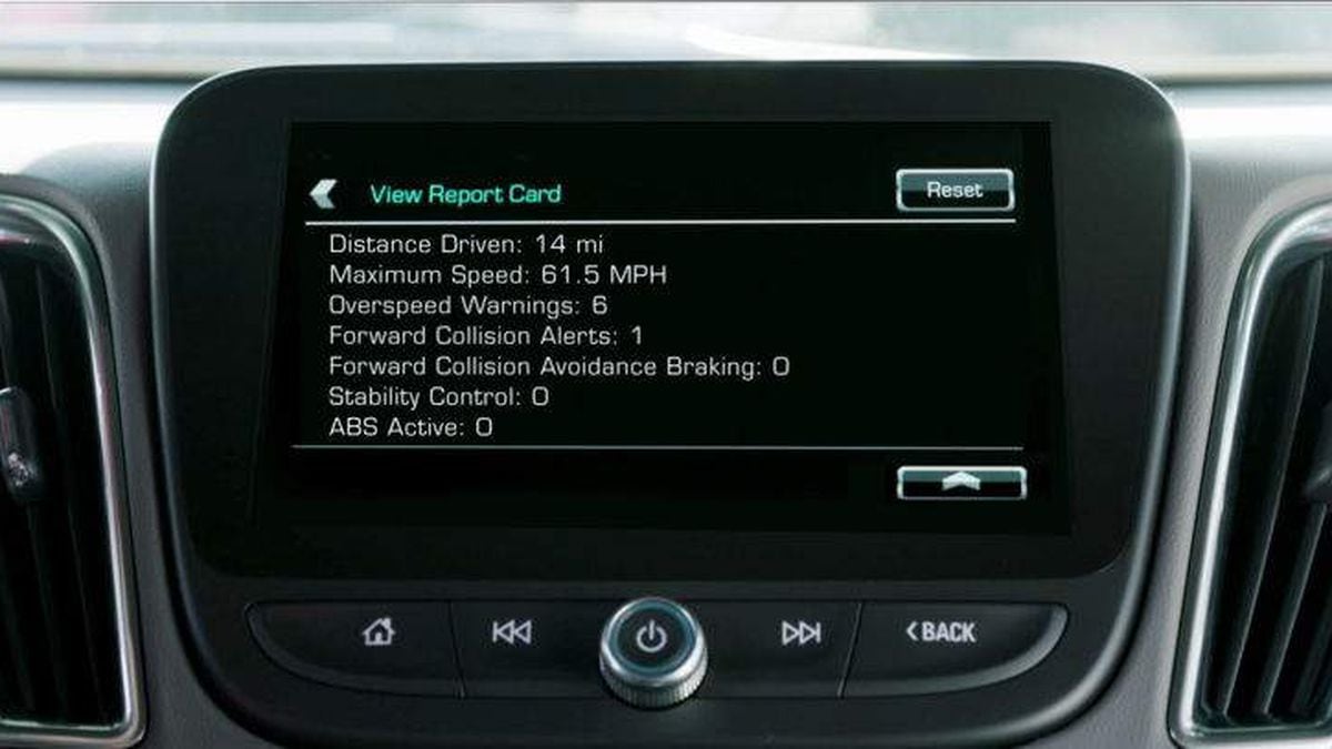 Chevy expands tech to monitor teen driving