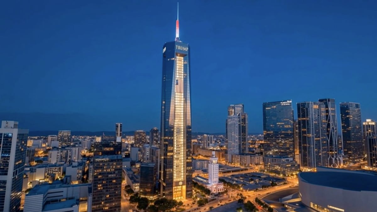 Trump releases first renderings of massive Miami highrise presidential ...