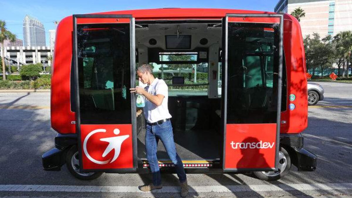 Target Shuttles Tampa gets look at driverless shuttles planned for downtown