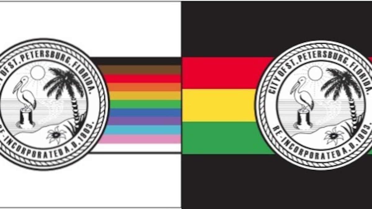 St. Petersburg could fly pride, Black history city flags