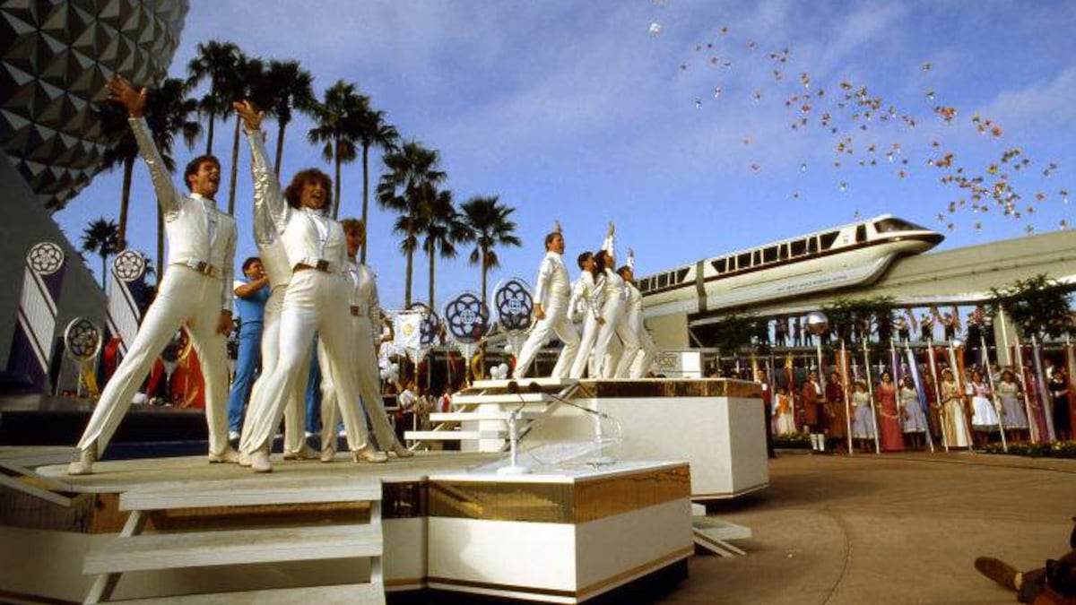 Epcot Rooftops 1982 Looking Back: Epcot Center, Welcome to the 21st Century (Oct. 2, 1982)