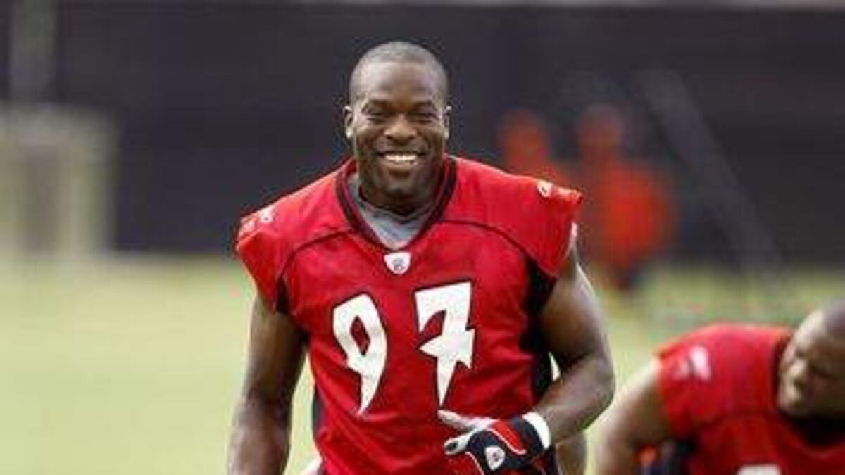 Simeon Rice Body Former Buc Simeon Rice talks about buying up Tampa Bay real estate