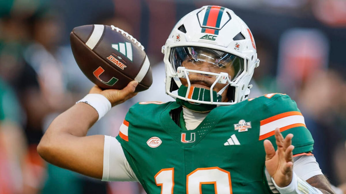 Darian Mensah leads No. 4 Miami into Clemson with 5-0 start on line