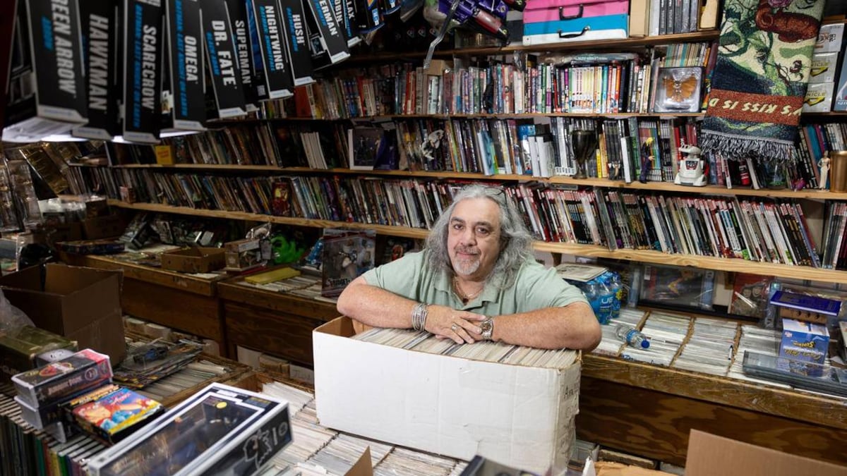 Comicopia Owner How does a comic book shop stay open in 2025? Ask this longtime Florida ...