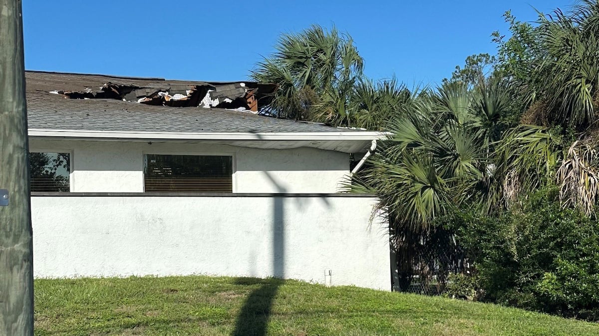 Driver hurt after SUV goes airborne in Hillsborough crash, lands on building’s roof