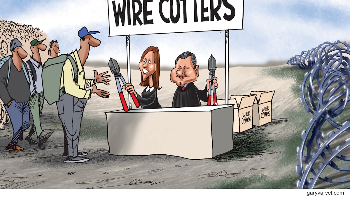 Cartoon Wire Screen Editorial Cartoons for Monday from Times Wire Services