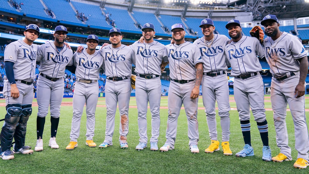 Miami Rays Rays make history with all-Latin American batting order