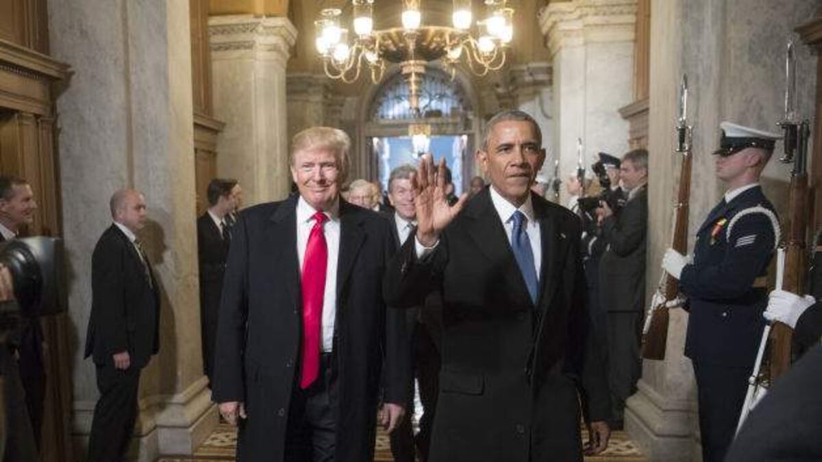 Trumps rassistischer Beitrag über die Obamas wurde gelöscht ...
