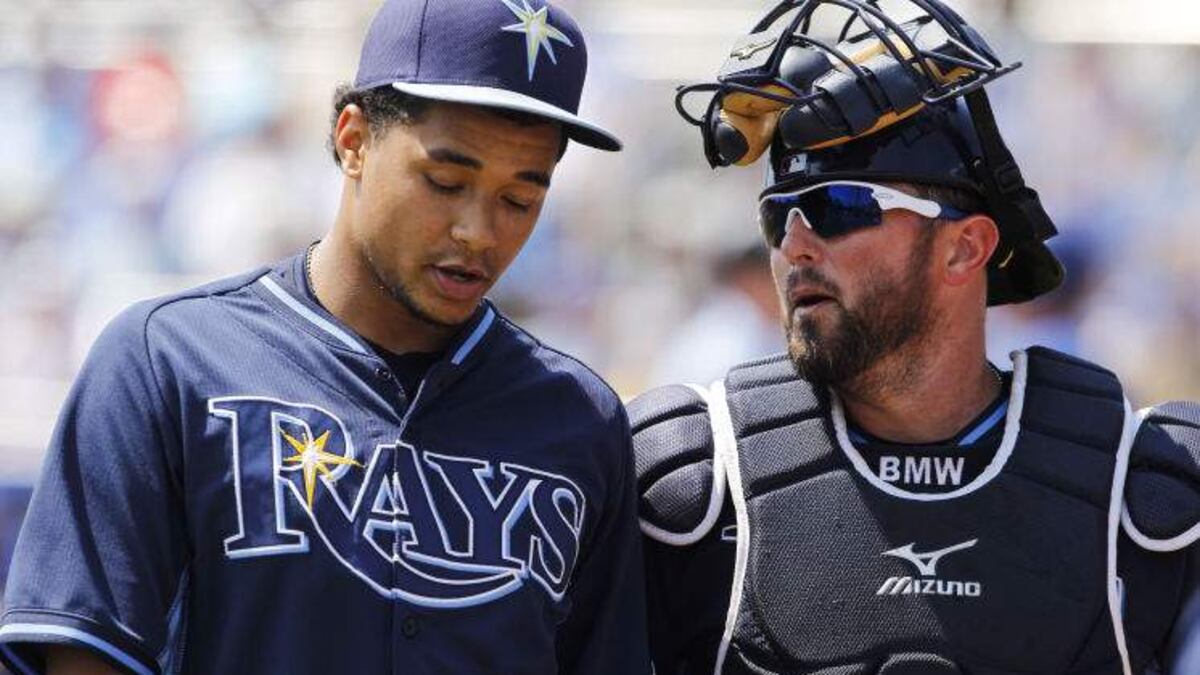 Brett Sullivan Rays Rays set roster for opening day