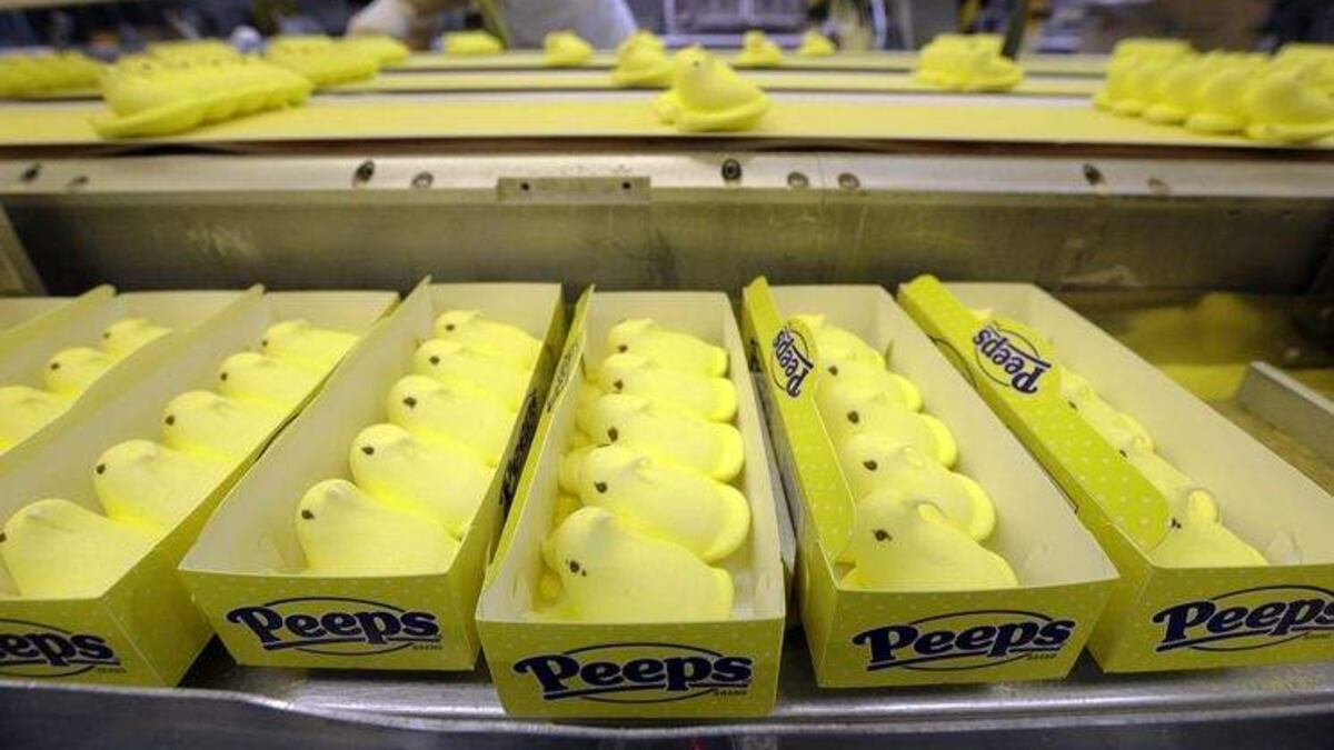 Update Peeps Peeps, at 60, showing no signs of age