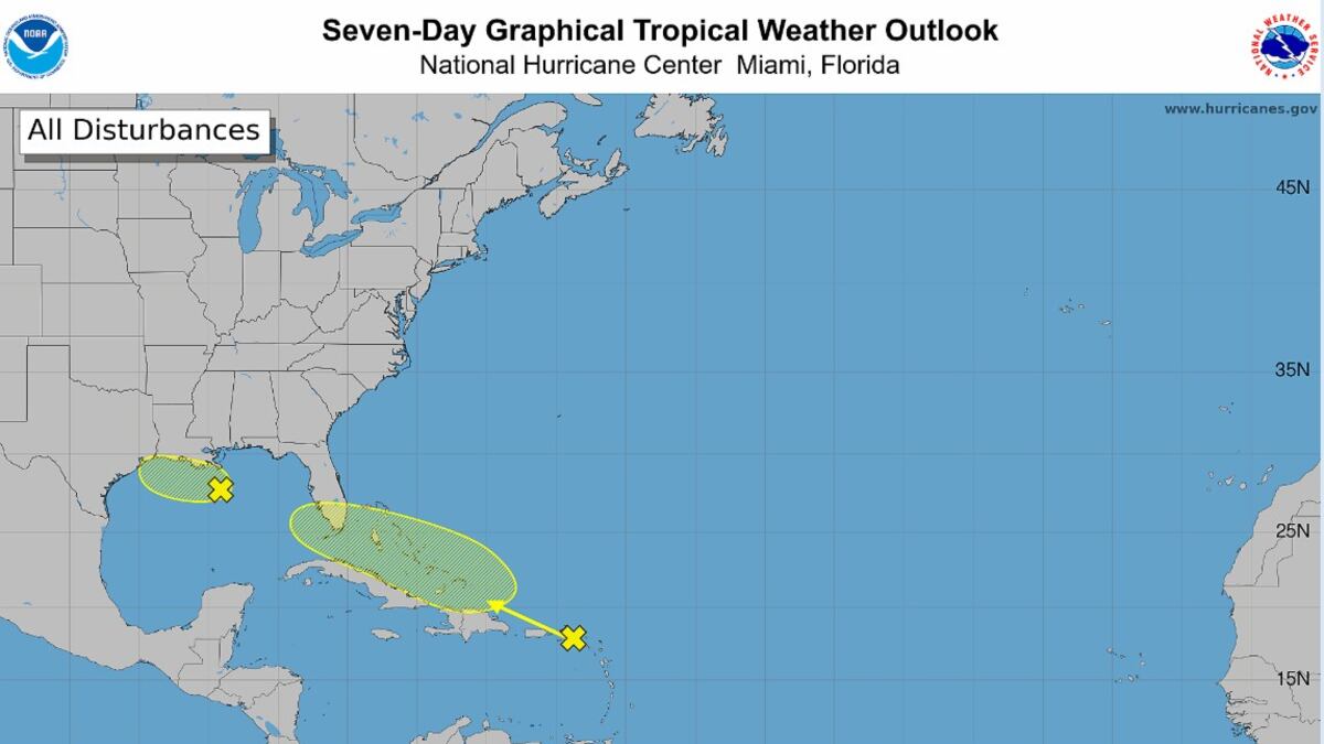 Hurricane Center says Dolly remnants could move into Gulf ...