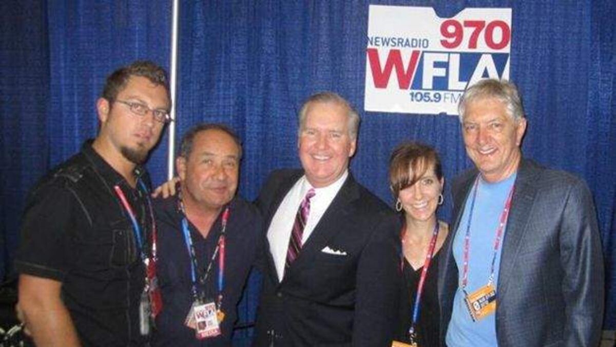 Corey Dylan WFLA-AM 970 show host Corey Dylan projects voice of confidence