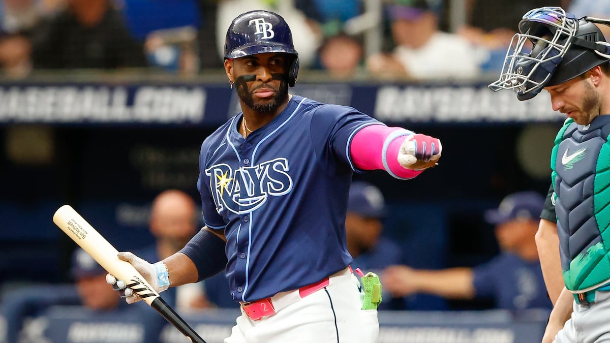 Yandy Reyes Yandy Diaz extends hit streak, ties Rays record
