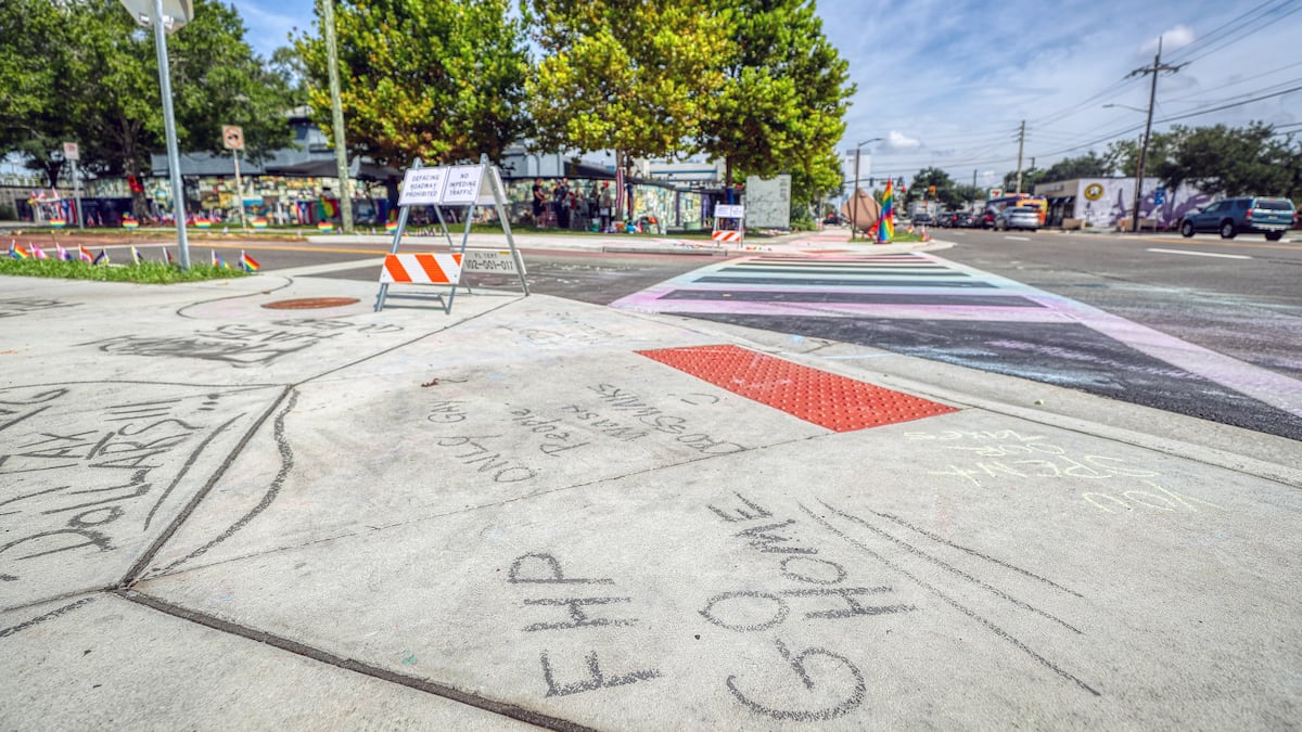 Amid street art crackdown, FDOT deleted post touting crosswalks near Pulse